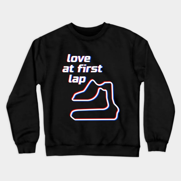 Love at first lap - Sebring. Racing & Sim Racing - Motorsport Collection. Crewneck Sweatshirt by rimau